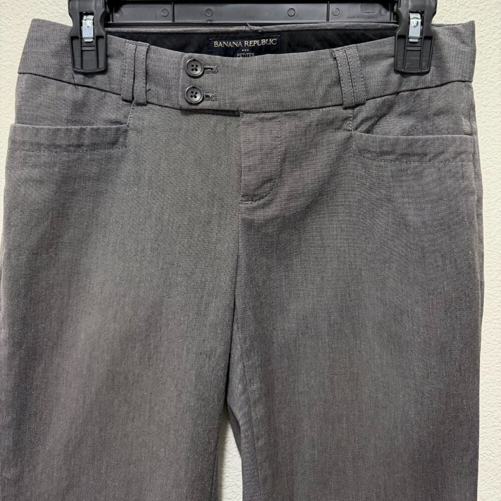 Banana Republic Gray Boot Cut Dress Pants